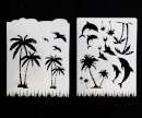 Tropics Stencil Set